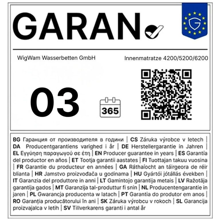 GARAN-Innenmatratzen GARAN-Innenmatratzen